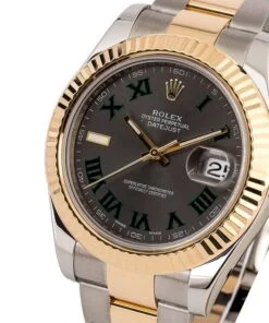 Alternative view of HandMade The Certified Rolex Datejust 116333 Slate Roman Dial