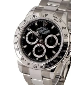 Alternative view of HandMade The Black Dial Rolex Daytona 116520 Serial Engraved