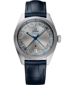 Omega CONSTELLATION GLOBEMASTER 41 mm, steel on leather strap 130.33.41.22.06.001
