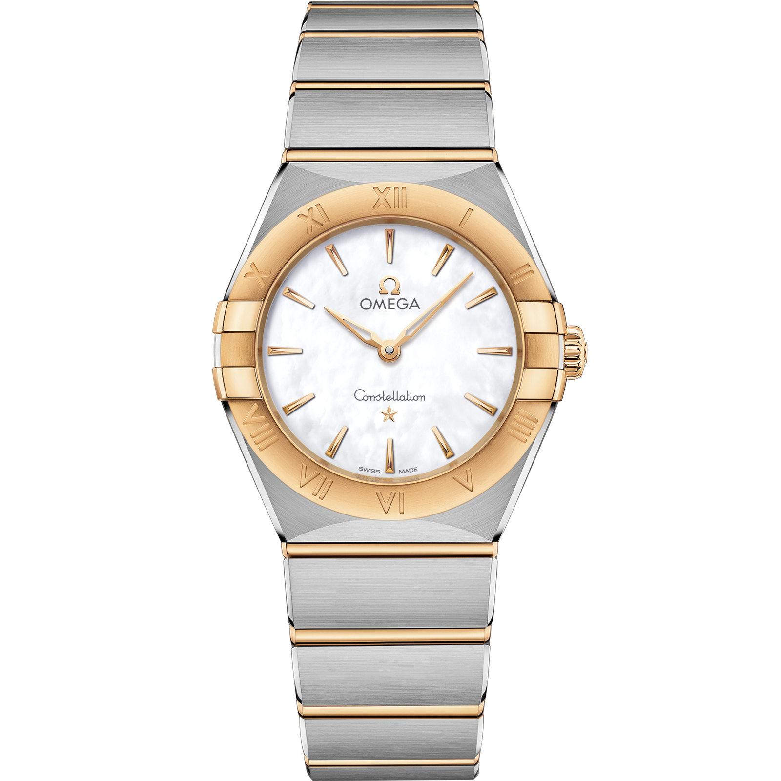 Omega CONSTELLATION 28 mm, steel ‑ yellow gold on steel ‑ yellow gold 131.20.28.60.05.002