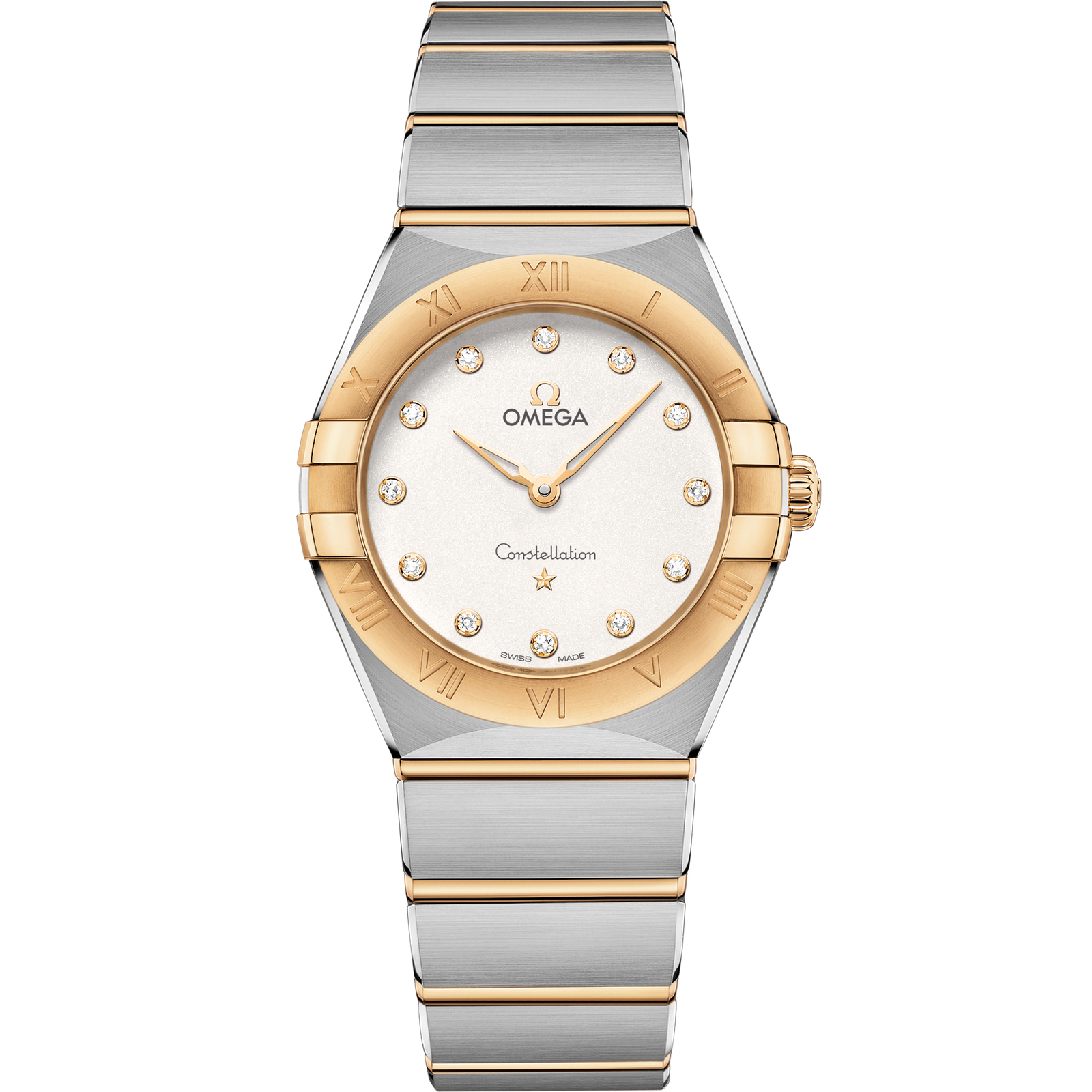 Omega CONSTELLATION 28 mm, steel ‑ yellow gold on steel ‑ yellow gold 131.20.28.60.52.002