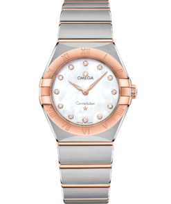 Omega CONSTELLATION 28 mm, steel ‑ Sedna™ gold on steel ‑ Sedna™ gold 131.20.28.60.55.001