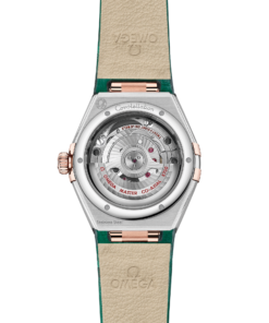 Alternative view of Omega CONSTELLATION 29 mm, steel ‑ Sedna™ gold on leather strap 131.23.29.20.99.001