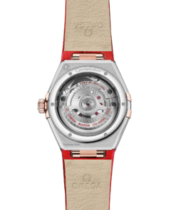 Alternative view of Omega CONSTELLATION 29 mm, steel ‑ Sedna™ gold on leather strap 131.23.29.20.99.002