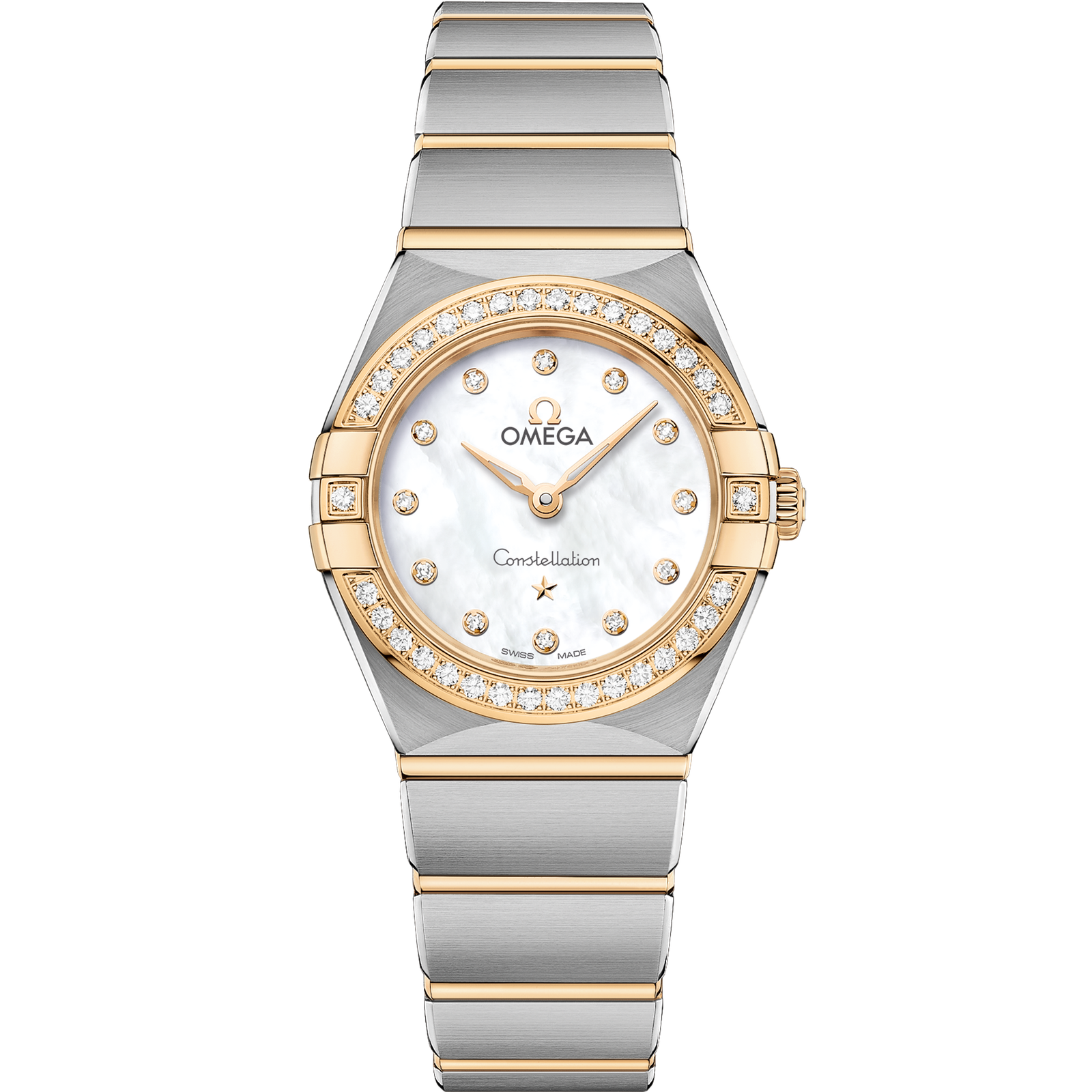 Omega CONSTELLATION 25 mm, steel ‑ yellow gold on steel ‑ yellow gold 131.25.25.60.55.002