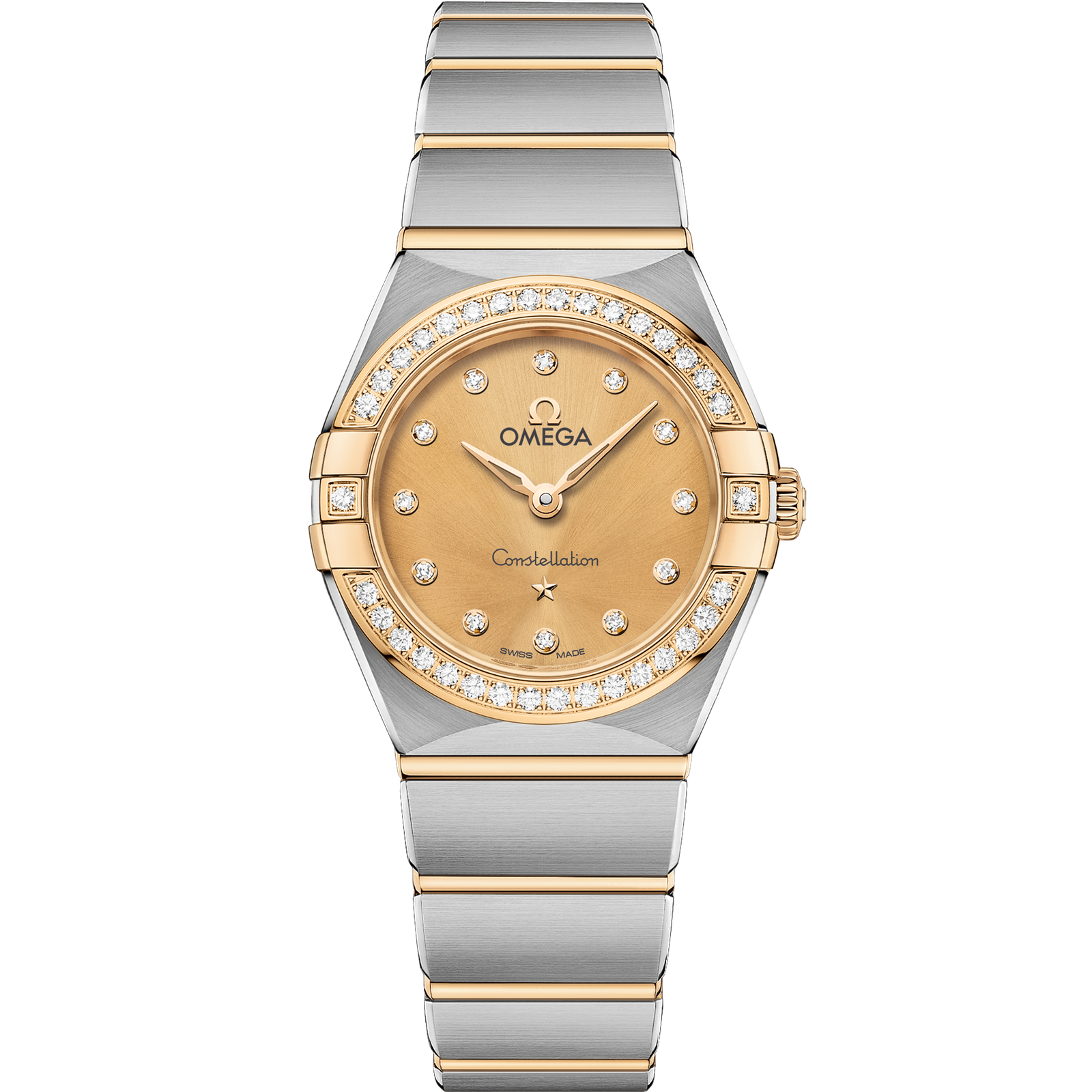 Omega CONSTELLATION 25 mm, steel ‑ yellow gold on steel ‑ yellow gold 131.25.25.60.58.001
