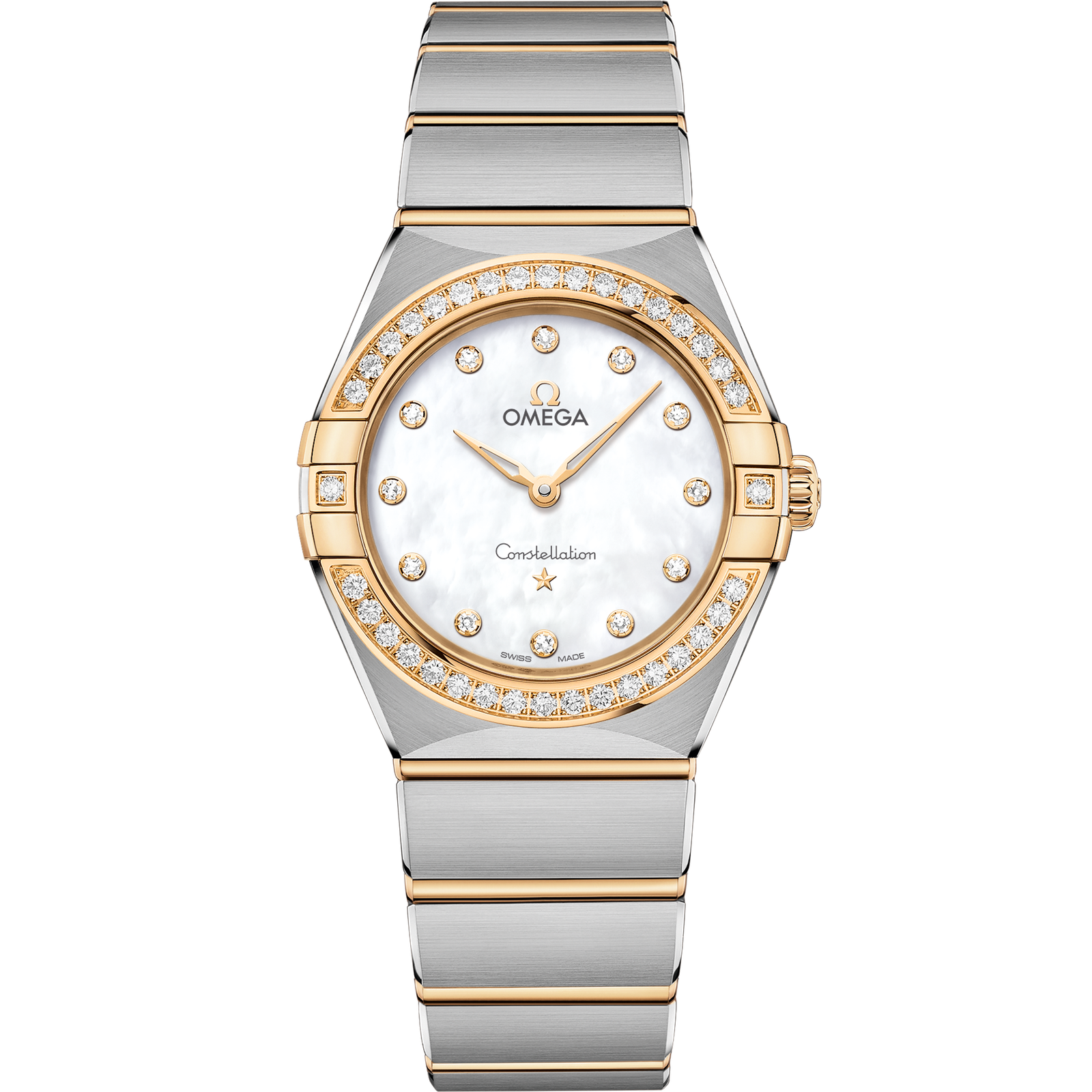 Omega CONSTELLATION 28 mm, steel ‑ yellow gold on steel ‑ yellow gold 131.25.28.60.55.002