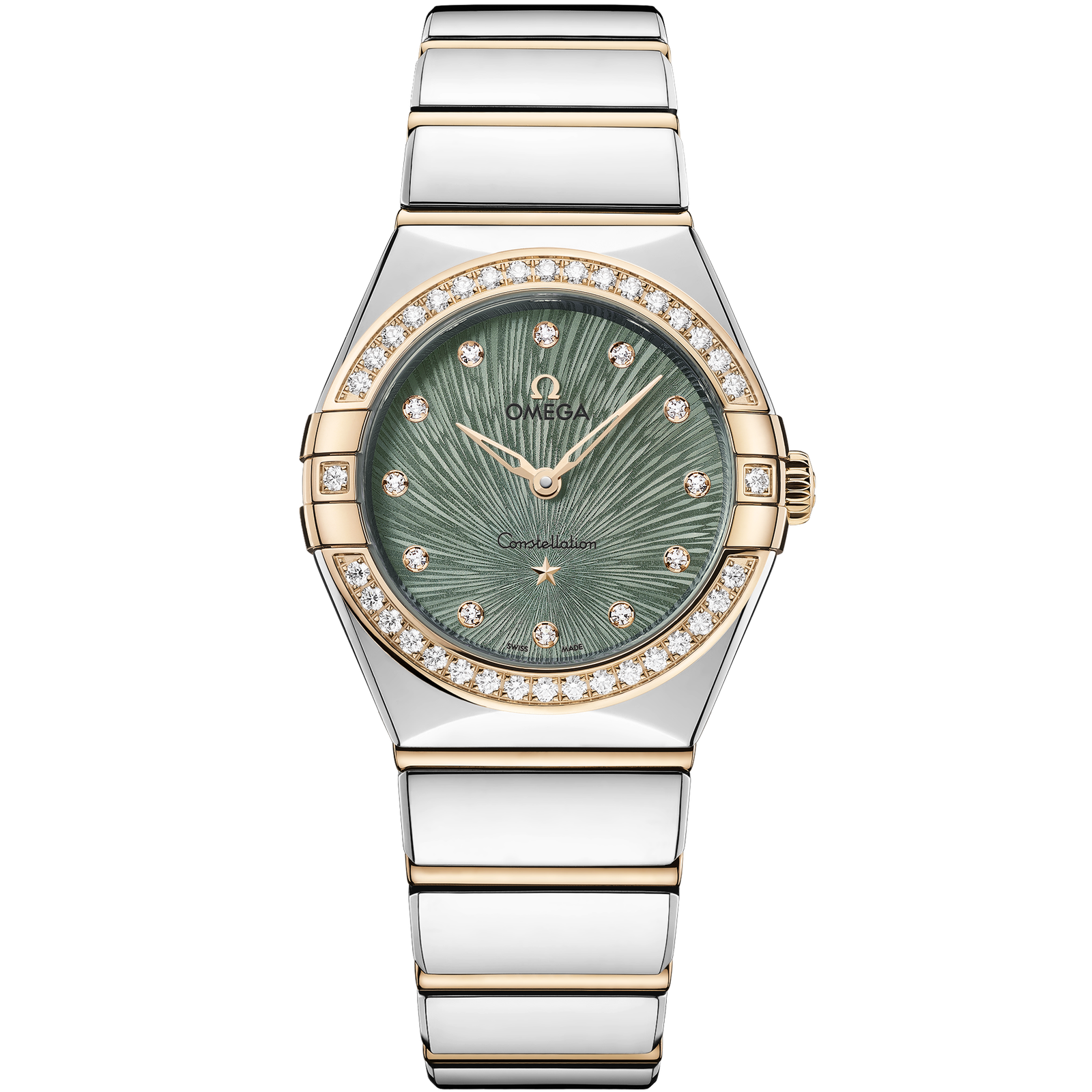 Omega CONSTELLATION 28 mm, steel ‑ Moonshine™ gold on steel ‑ Moonshine™ gold 131.25.28.60.60.001
