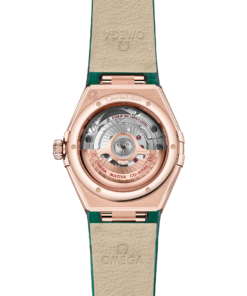 Alternative view of Omega CONSTELLATION 29 mm, Sedna™ gold on leather strap 131.53.29.20.99.002