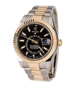 Alternative view of HandMade Rolex Sky-Dweller 326933 Black Dial Two Tone