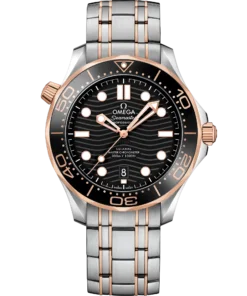 Omega SEAMASTER DIVER 300M 42 mm, steel ‑ Sedna™ gold on steel ‑ Sedna™ gold 210.20.42.20.01.001