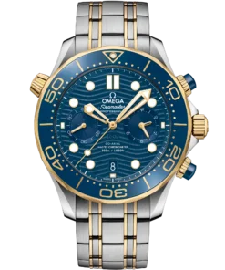 Omega SEAMASTER DIVER 300M 44 mm, steel ‑ yellow gold on steel ‑ yellow gold 210.20.44.51.03.001
