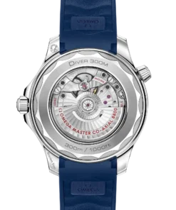 Alternative view of Omega SEAMASTER DIVER 300M 42 mm, steel on rubber strap 210.32.42.20.03.001