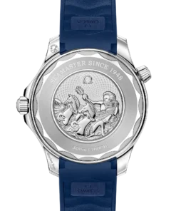 Alternative view of Omega SEAMASTER DIVER 300M 42 mm, steel on rubber strap 210.32.42.20.03.002