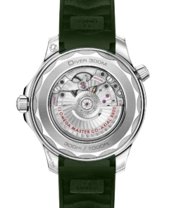 Alternative view of Omega SEAMASTER DIVER 300M 42 mm, steel on rubber strap 210.32.42.20.10.001