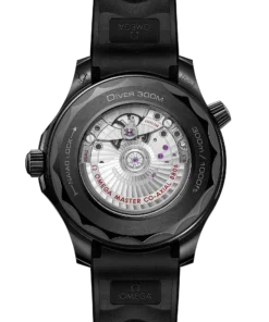 Alternative view of Omega SEAMASTER DIVER 300M 43.5 mm, black ceramic on rubber strap 210.92.44.20.01.003