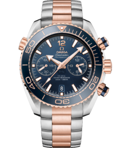 Omega SEAMASTER PLANET OCEAN 600M 45.5 mm, steel ‑ Sedna™ gold on steel ‑ Sedna™ gold 215.20.46.51.03.001