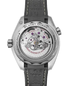 Alternative view of Omega SEAMASTER PLANET OCEAN 600M 43.5 mm, steel on rubber strap 215.32.44.21.01.002