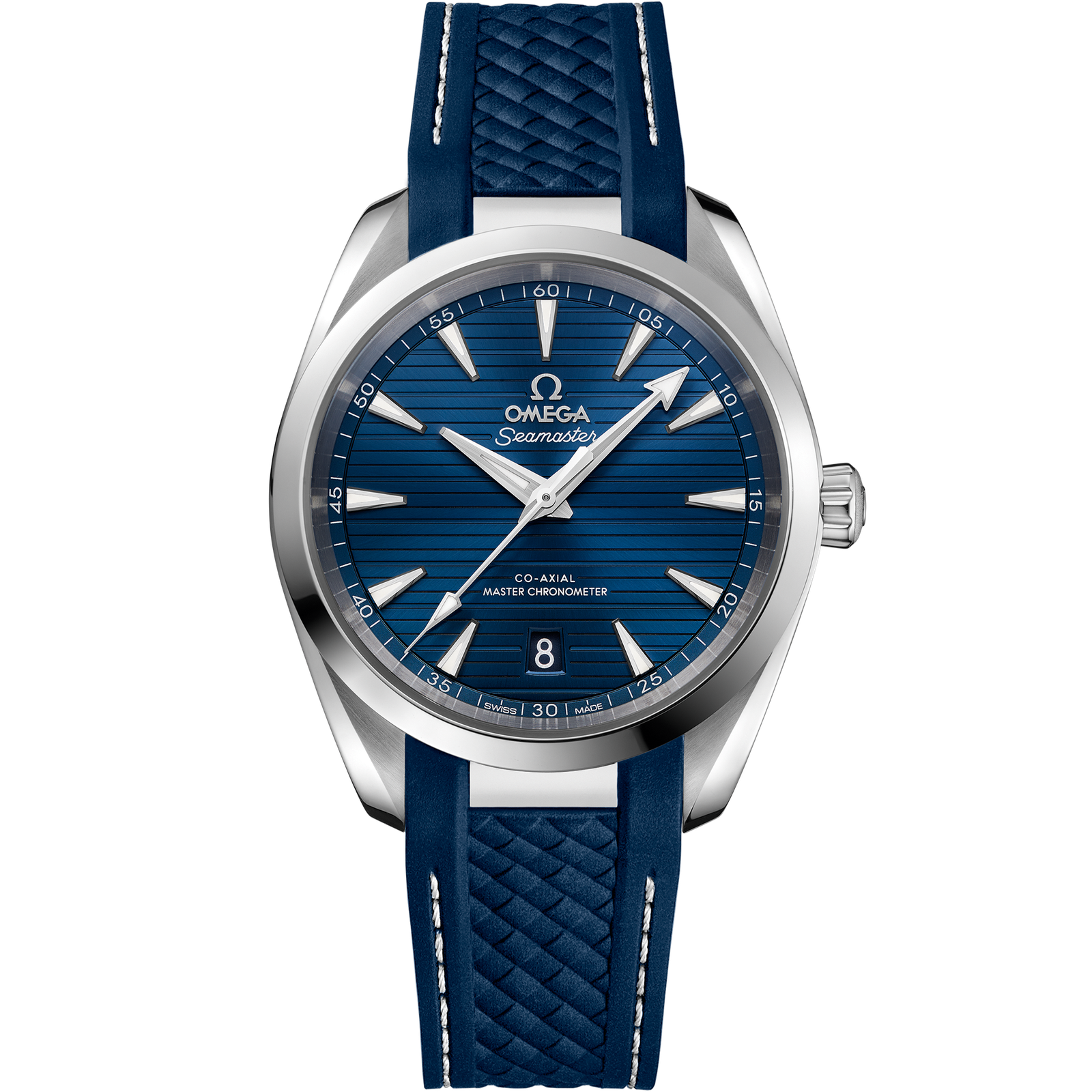 Omega SEAMASTER AQUA TERRA 150M 38 mm, steel on rubber strap 220.12.38.20.03.001