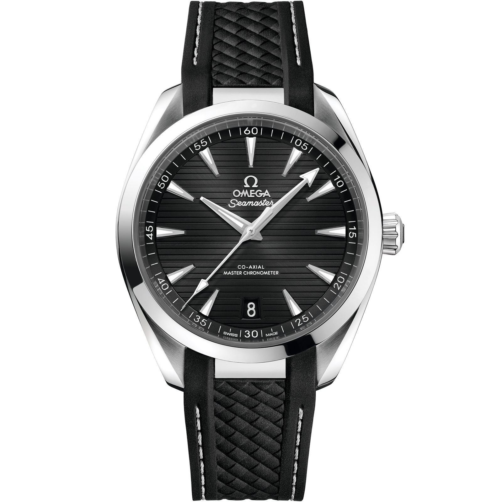 Omega SEAMASTER AQUA TERRA 150M 41 mm, steel on rubber strap 220.12.41.21.01.001