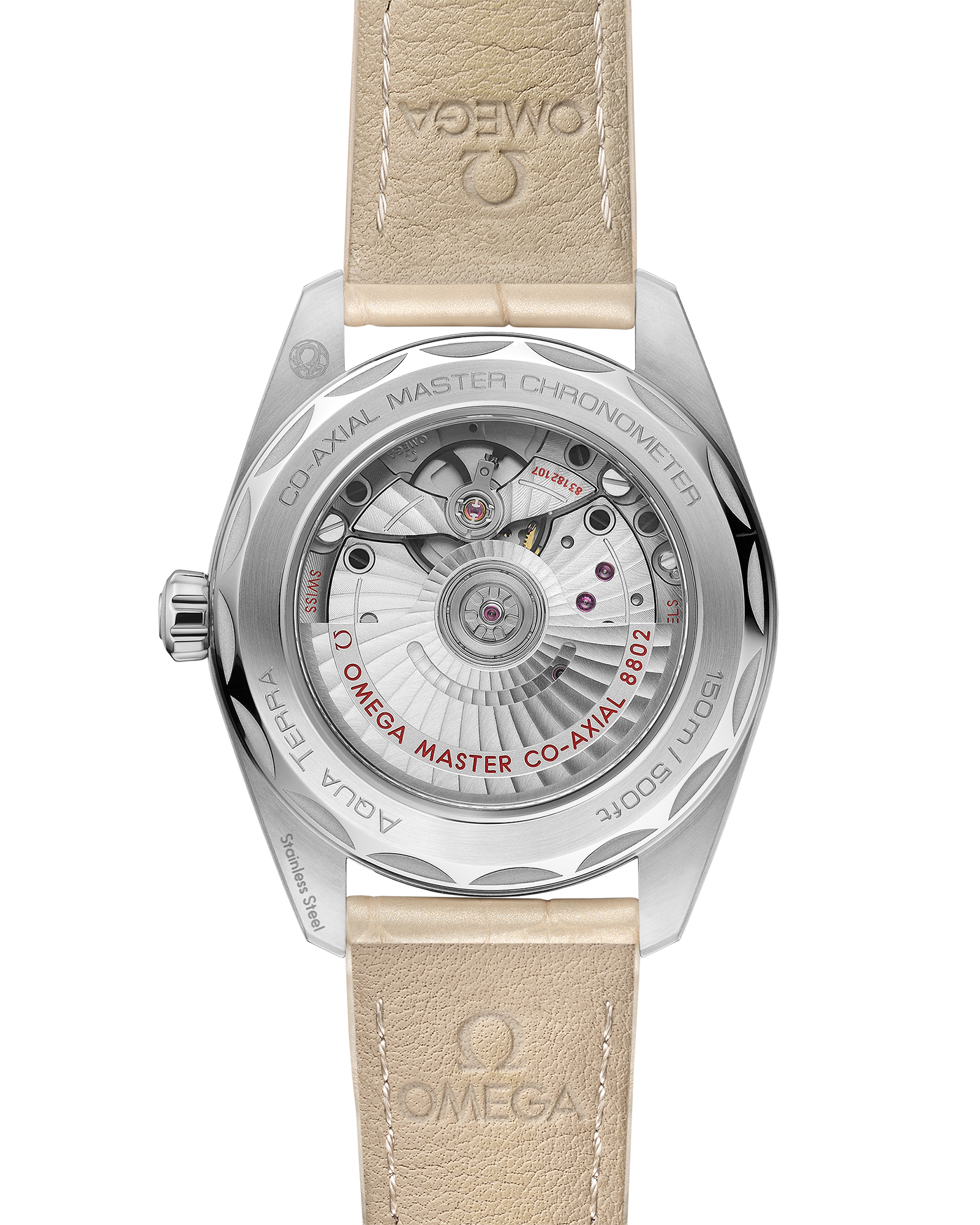 Omega SEAMASTER AQUA TERRA 150M 38 mm, steel on leather strap 220.13.38.20.09.001 - Image 2