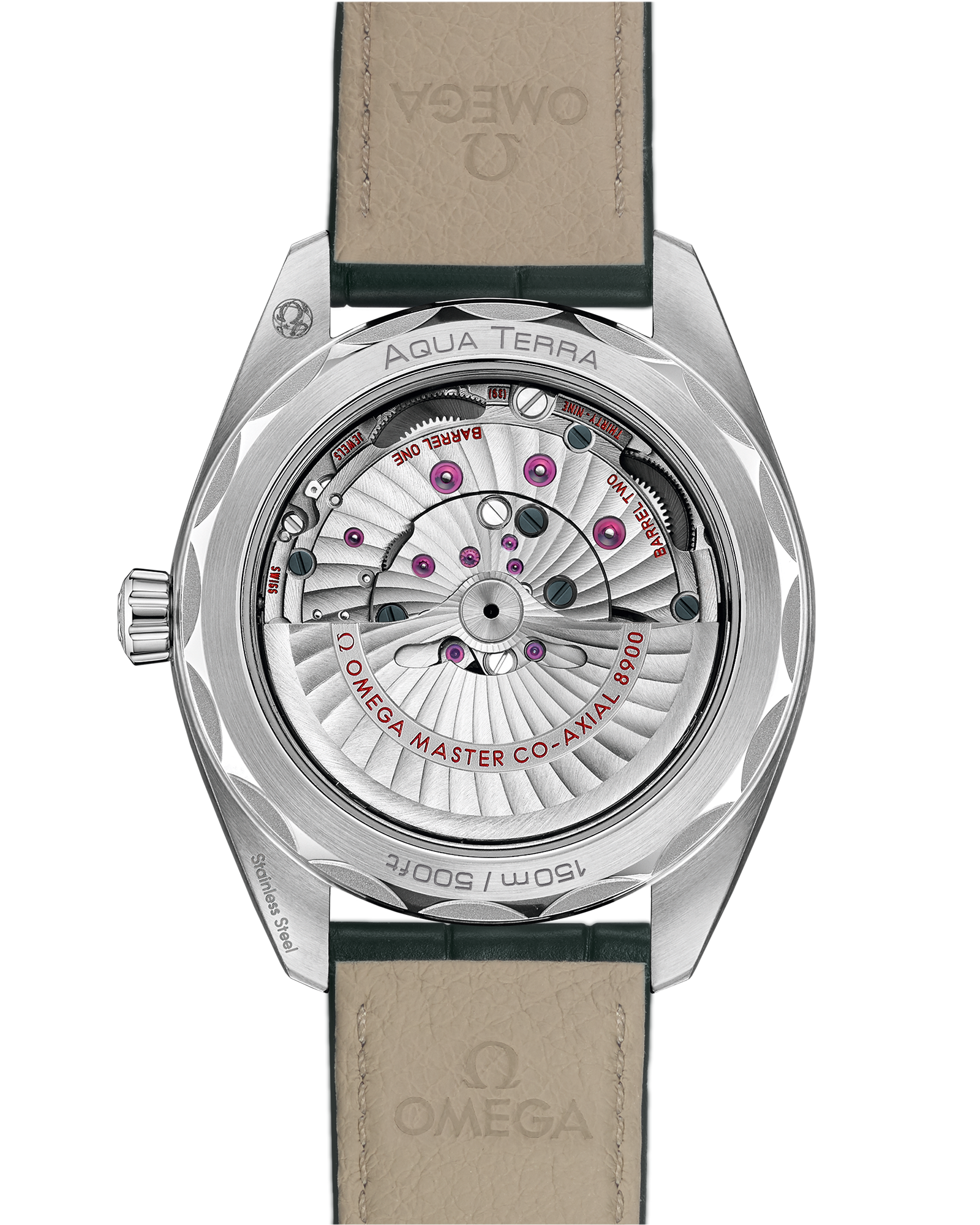 Omega SEAMASTER AQUA TERRA 150M 41 mm, steel on leather strap 220.13.41.21.10.001 - Image 2