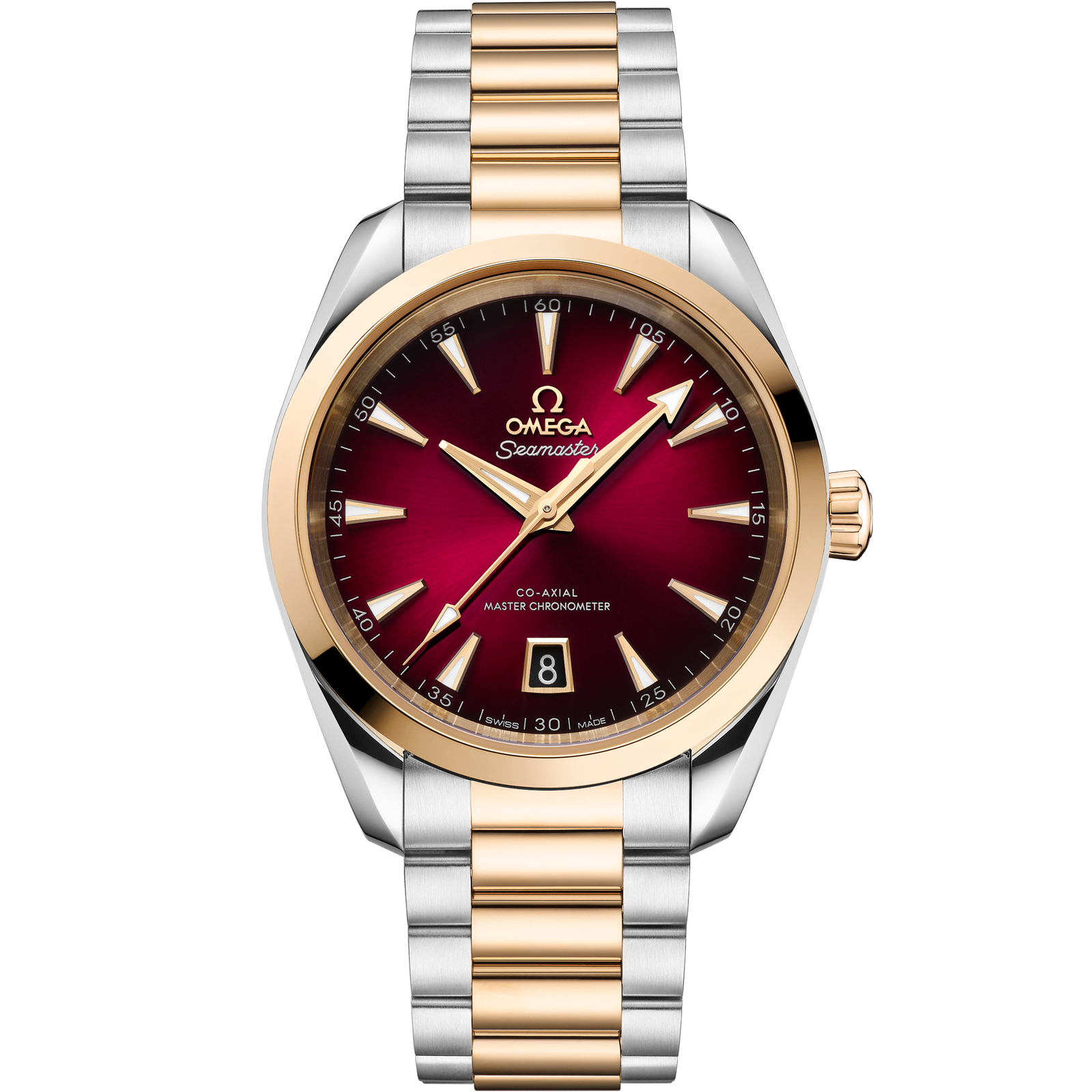 Omega SEAMASTER AQUA TERRA 150M 38 mm, steel ‑ Moonshine™ gold on steel ‑ Moonshine™ gold 220.20.38.20.10.002