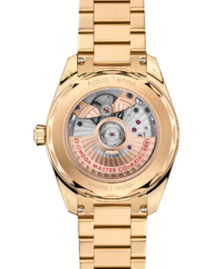 Alternative view of Omega SEAMASTER AQUA TERRA SHADES 38 mm, Moonshine™ gold on Moonshine™ gold 220.50.38.20.08.001