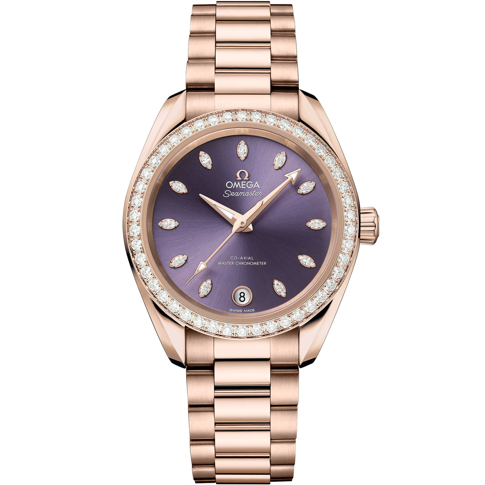 Omega SEAMASTER AQUA TERRA SHADES 34 mm, Sedna™ gold on Sedna™ gold 220.55.34.20.60.001