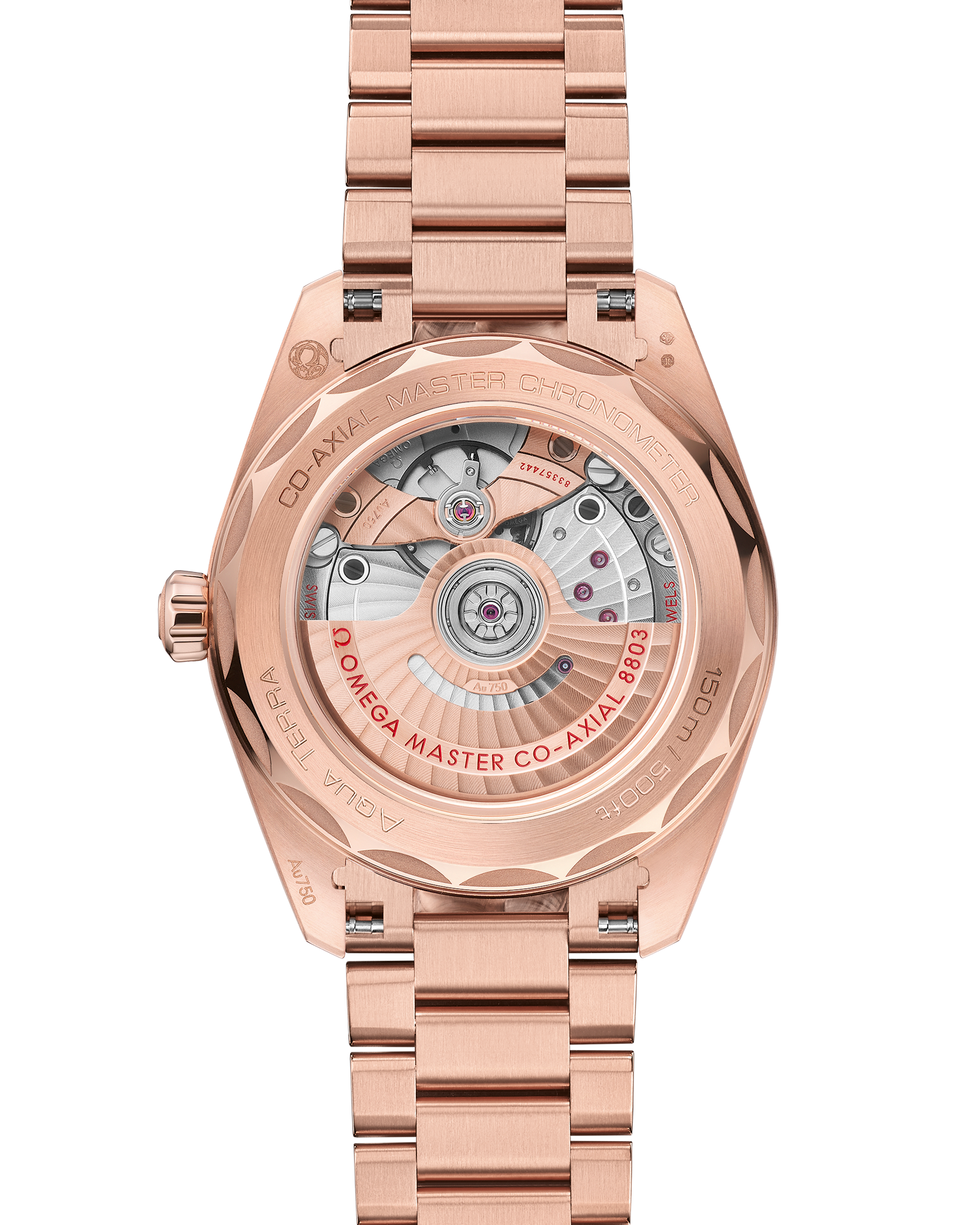 Omega SEAMASTER AQUA TERRA 150M 38 mm, Sedna™ gold on Sedna™ gold 220.55.38.20.99.001 - Image 2