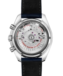 Alternative view of Omega SPEEDMASTER MOONPHASE 44.25 mm, steel on leather strap 304.33.44.52.03.001