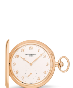 HUNTER-STYLE POCKET WATCH Rose gold 980R-001