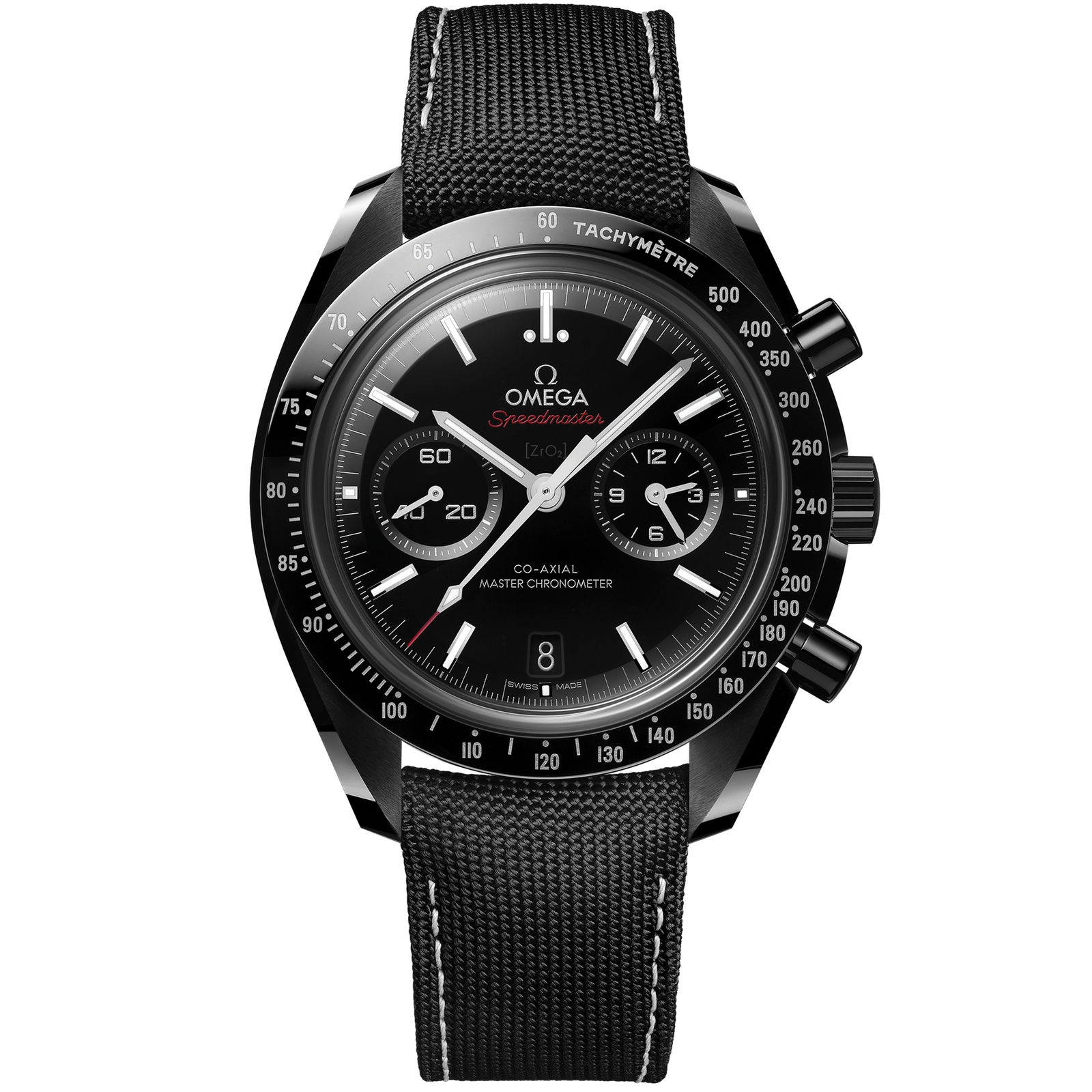 Omega SPEEDMASTER DARK SIDE OF THE MOON 44.25 mm, black ceramic on coated nylon fabric strap 310.92.44.51.01.002