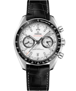 Omega SPEEDMASTER RACING 44.25 mm, steel on leather strap 329.33.44.51.04.001
