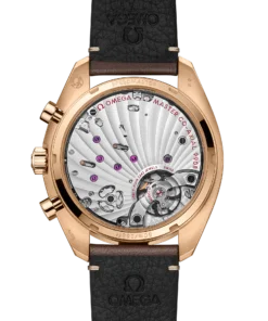 Alternative view of Omega SPEEDMASTER CHRONOSCOPE 43 mm, Bronze gold on leather strap 329.92.43.51.10.001