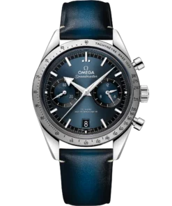 Omega SPEEDMASTER '57 40.5 mm, steel on leather strap 332.12.41.51.03.001