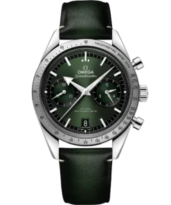 Omega SPEEDMASTER '57 40.5 mm, steel on leather strap 332.12.41.51.10.001