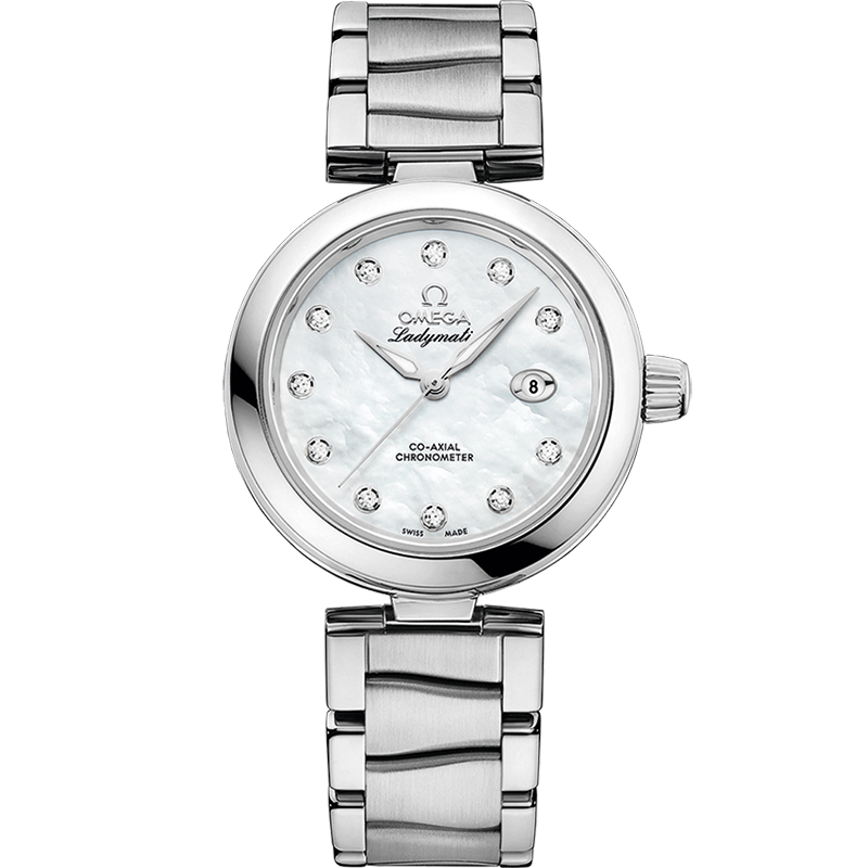 Omega DE VILLE LADYMATIC 34 mm, steel on steel 425.30.34.20.55.002