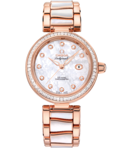 Omega DE VILLE LADYMATIC 34 mm, Sedna™ gold on Sedna™ gold 425.65.34.20.55.007