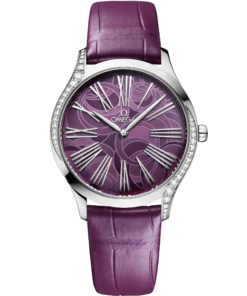 Omega DE VILLE TRÉSOR 36 mm, steel on alligator 428.18.36.60.10.003