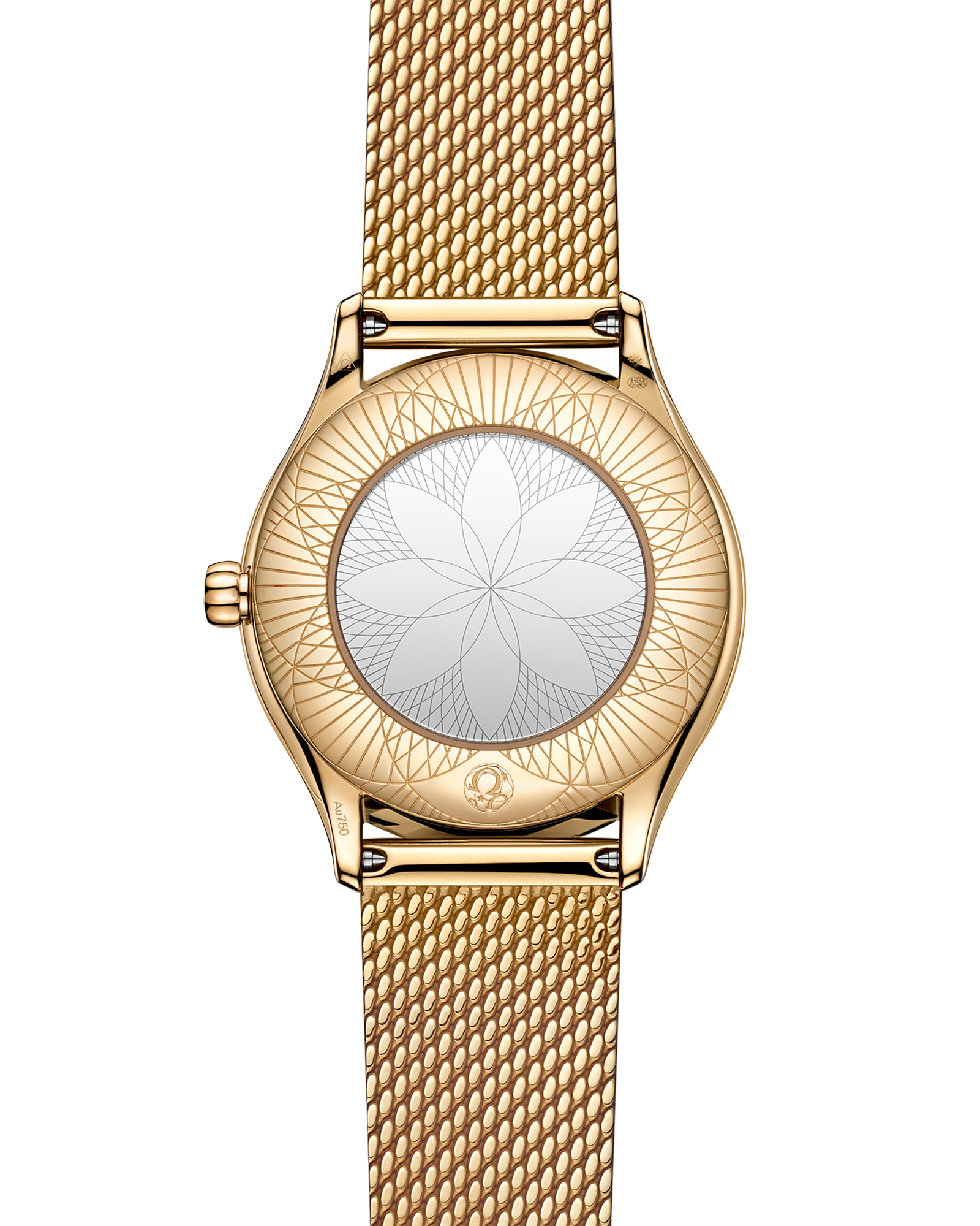 Omega DE VILLE MINI TRÉSOR 26 mm, Moonshine™ gold on Moonshine™ gold 428.55.26.60.99.001 - Image 2