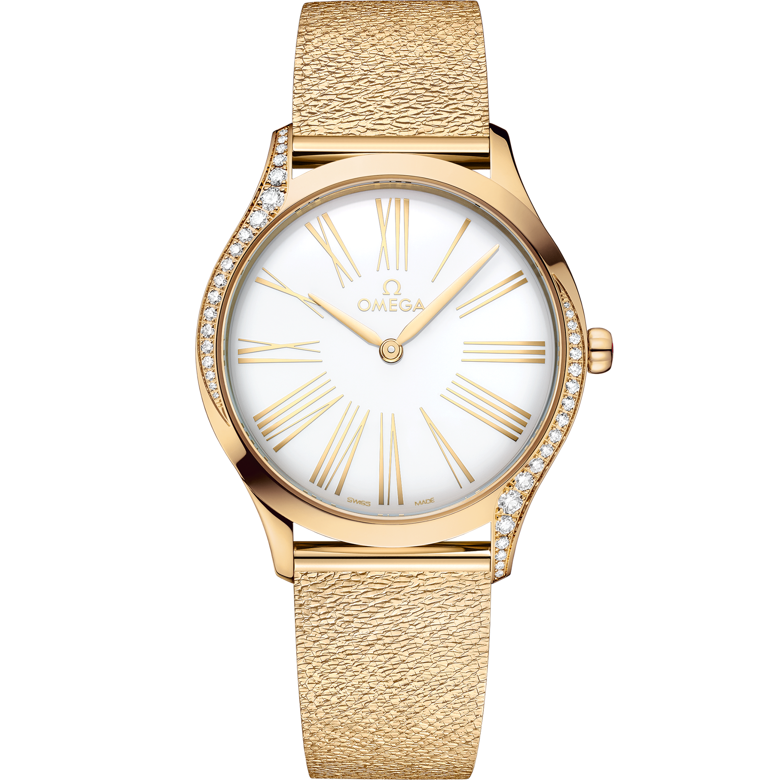 Omega DE VILLE TRÉSOR 36 mm, Moonshine™ gold on Moonshine™ gold 428.55.36.60.04.001