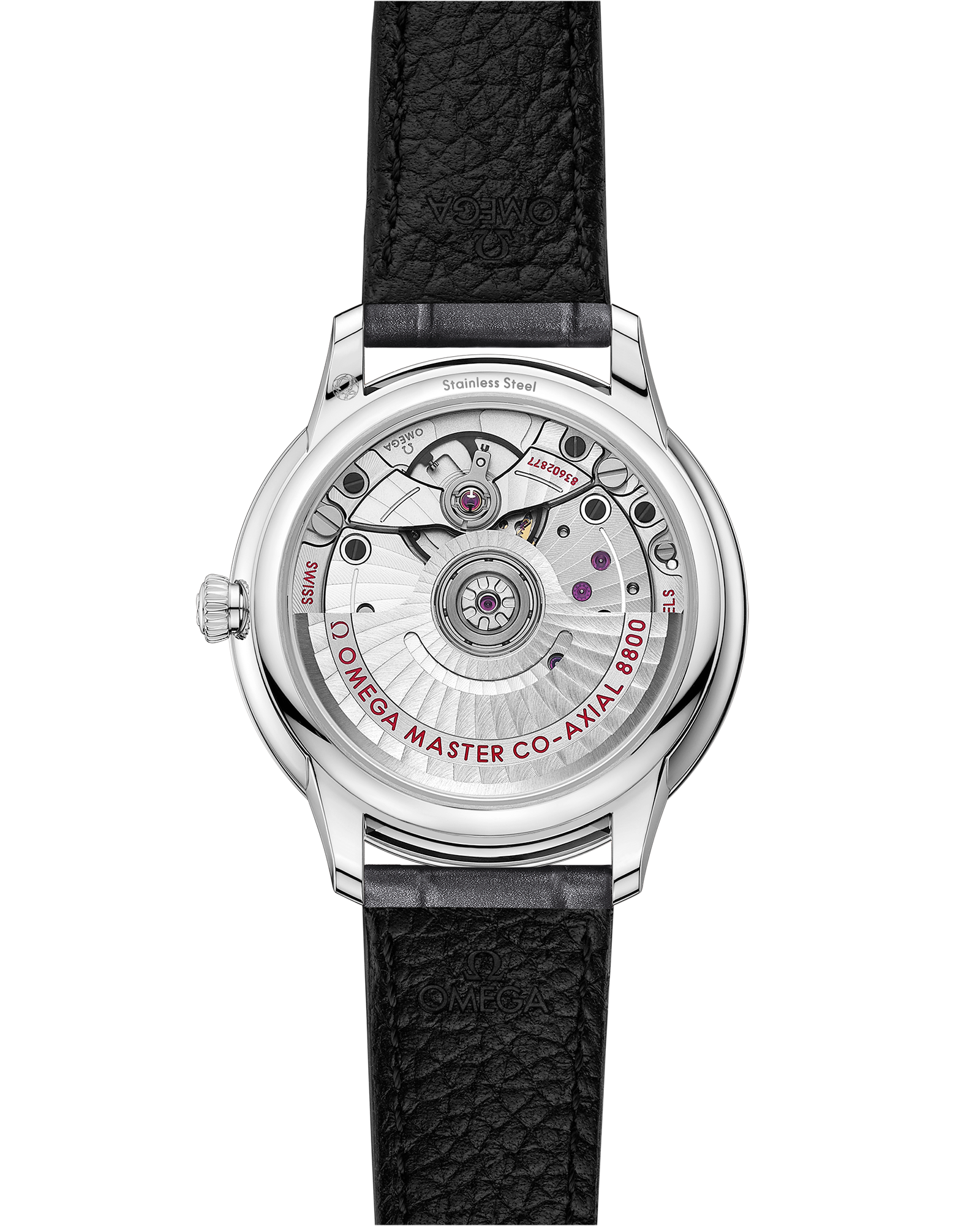 Omega DE VILLE PRESTIGE 34 mm, steel on leather strap 434.13.34.20.57.001 - Image 2