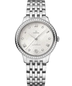 Omega DE VILLE PRESTIGE 34 mm, steel on steel 434.15.34.20.52.001