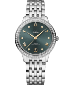 Omega DE VILLE PRESTIGE 34 mm, steel on steel 434.15.34.20.60.001