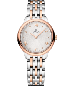 Omega DE VILLE PRESTIGE 27.5 mm, steel ‑ Sedna™ gold on steel ‑ Sedna™ gold 434.20.28.60.02.001