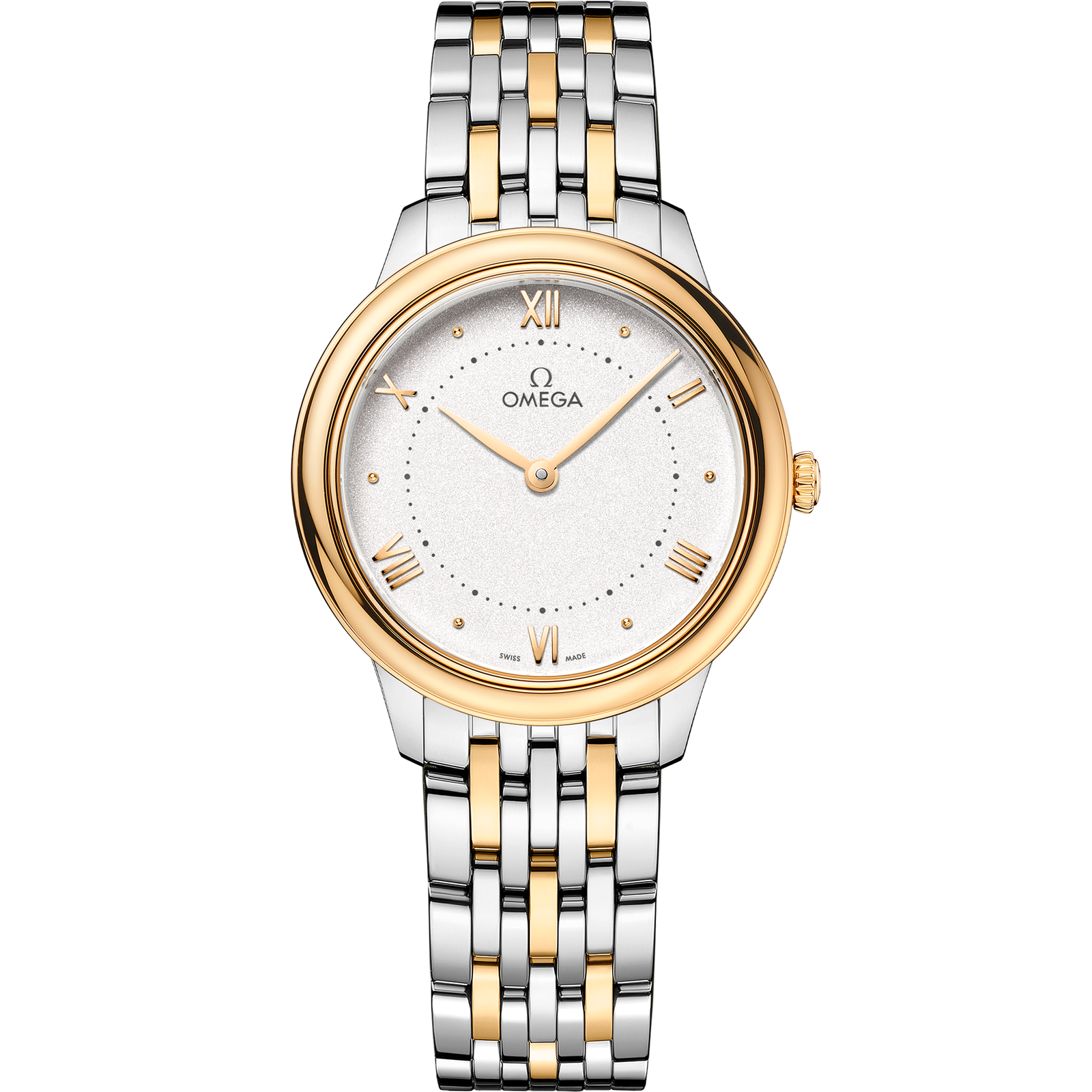 Omega DE VILLE PRESTIGE 30 mm, steel ‑ yellow gold on steel ‑ yellow gold 434.20.30.60.02.002