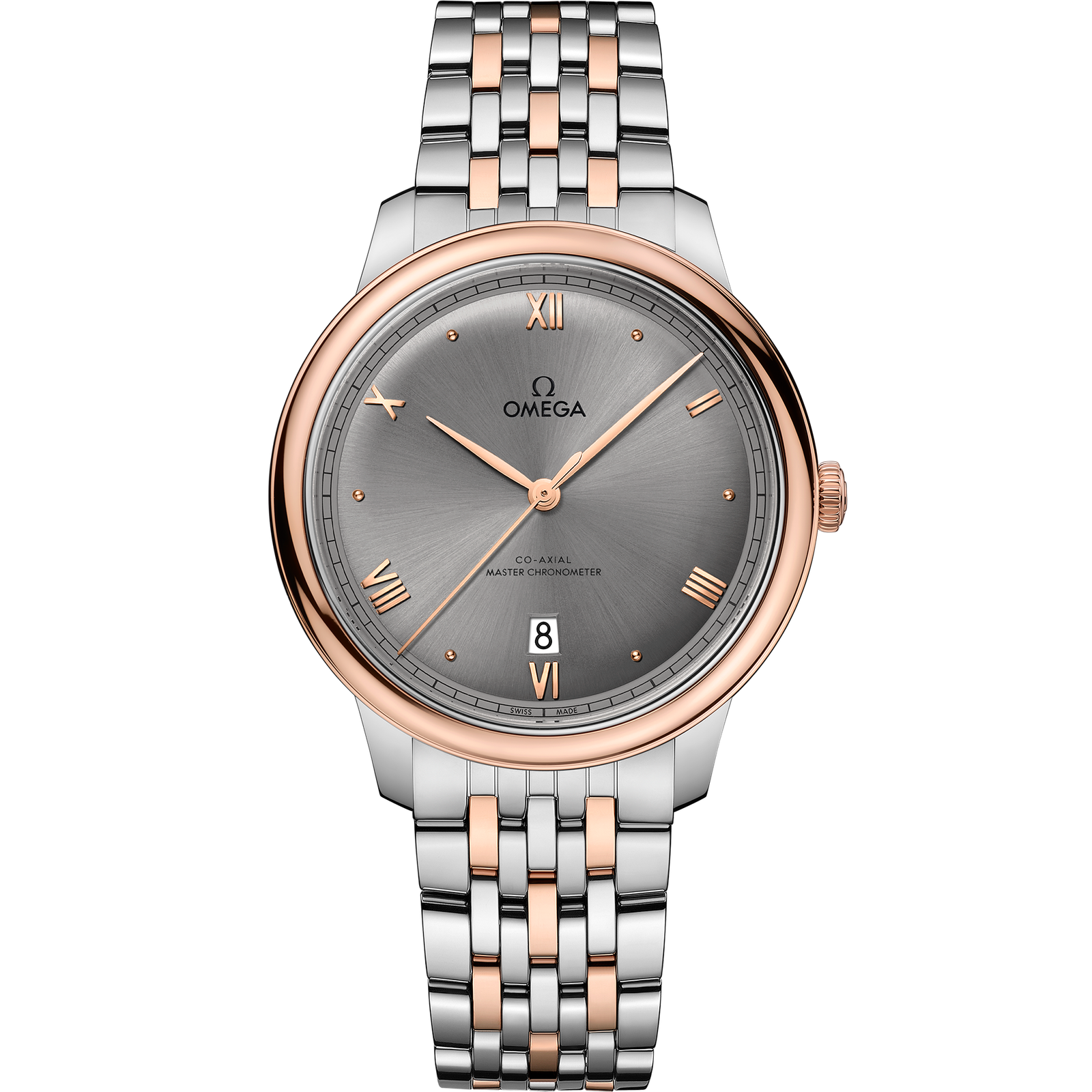 Omega DE VILLE PRESTIGE 40 mm, steel ‑ Sedna™ gold on steel ‑ Sedna™ gold 434.20.40.20.06.001
