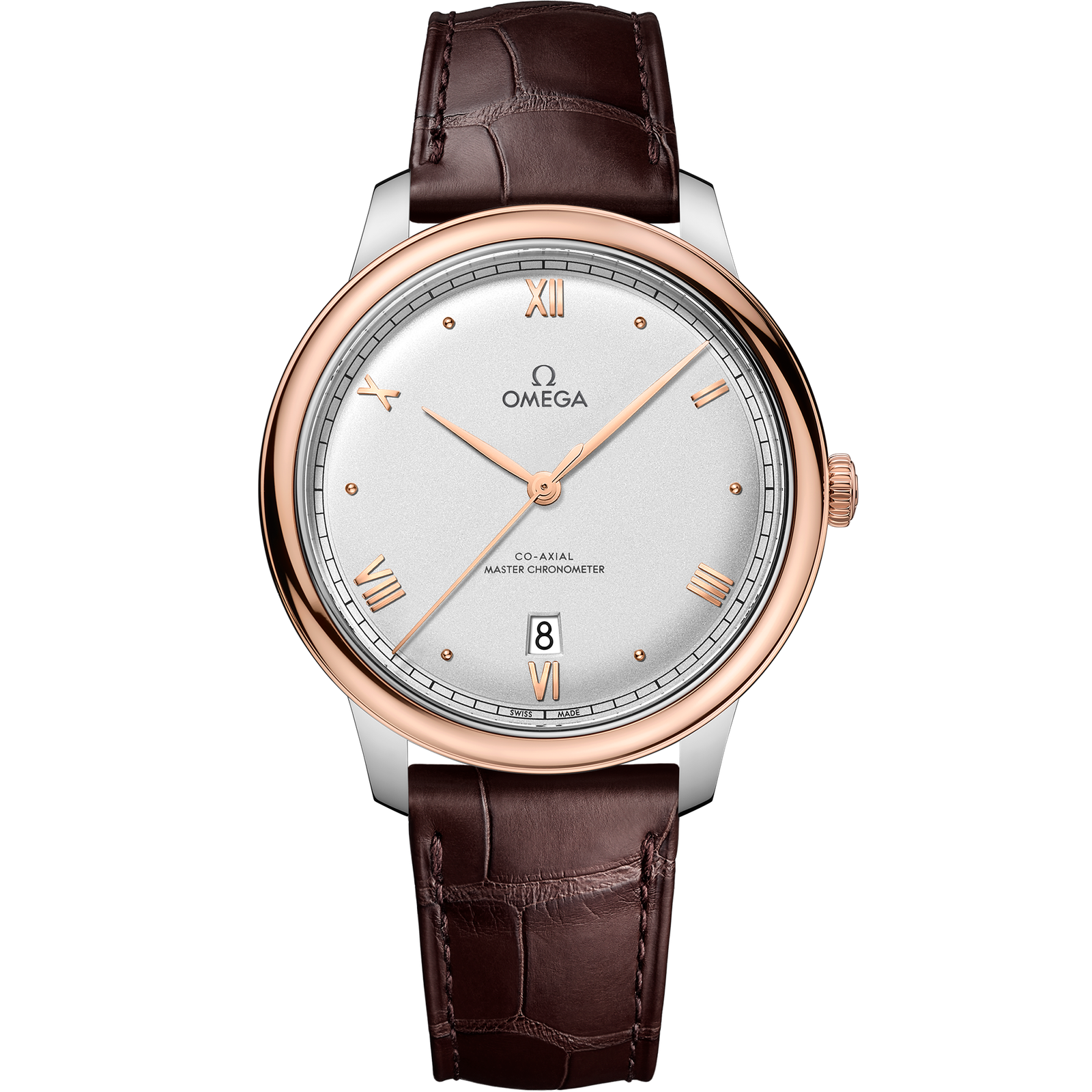 Omega DE VILLE PRESTIGE 40 mm, steel ‑ Sedna™ gold 434.23.40.20.02.001