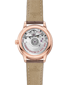 Alternative view of Omega DE VILLE PRESTIGE 34 mm, Sedna™ gold on leather strap 434.53.34.20.55.001